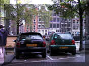 Opel Corsa + Volkswagen Lupo; Amsterdam.jpg (173802 bytes)