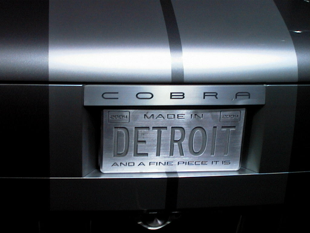 Terminator Cobra License Plates